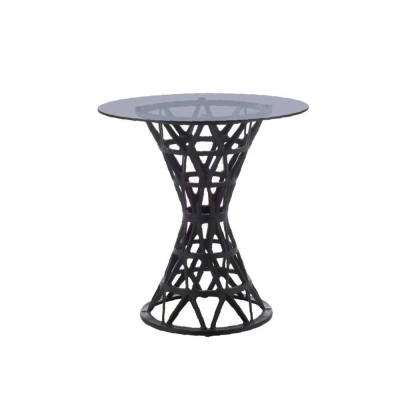 STO ZA VRT FI70X72CM SA STAKLOM CRNI BRANCH 2-1 YH-616