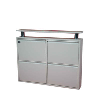 CIPELAR METALNI  2+2 LADICE BEŽ 98X15X82CM