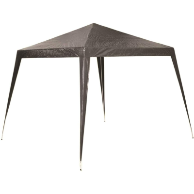 PVC SKLOPIVA TENDA ZA VRT 300X300X250CM ANTRACIT