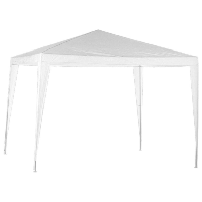 PVC SKLOPIVA TENDA ZA VRT 300X300X245 BIJELA