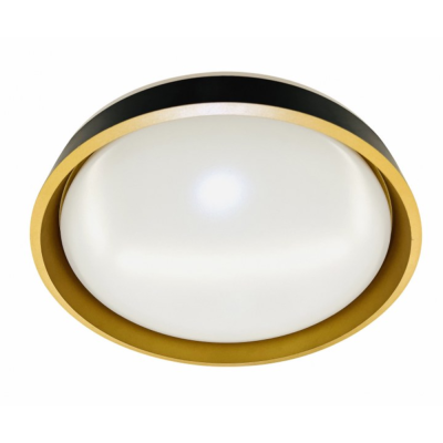 PLAFONJERA LED 24W GABRIELA PVC D390 4000K DARK GREY/GOLD 10534