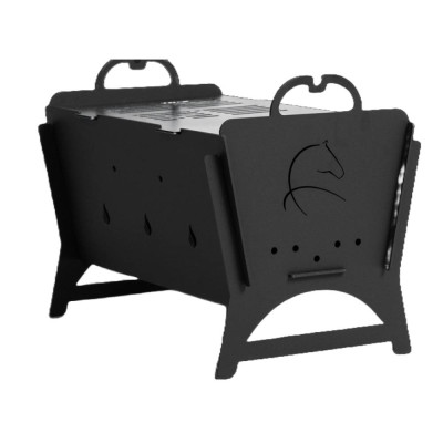 ROŠTILJ SA POSTOLJEM GRIL SMOKEY PLATE 81X50X36CM 13040004
