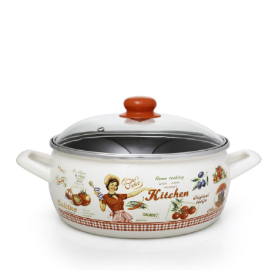 ŠERPA PLITKA SA ST. POKLOPCEM 24CM/5,3L PRINC 178803
