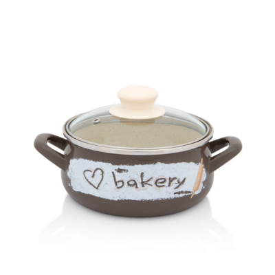 ŠERPA PLITKA SA ST. POKLOPCEM 16CM/1,85L BAKERY 381004