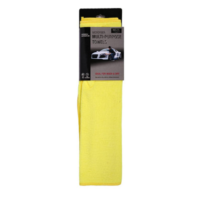 KRPA ZA AUTO MIKROFIBER 40X40CM PREMIUM ŽUTA GF-06 NEOL
