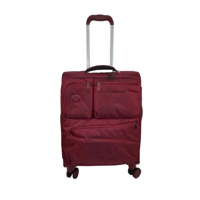 KOFER SREDNJI PLATNO BORDO 62X44X22