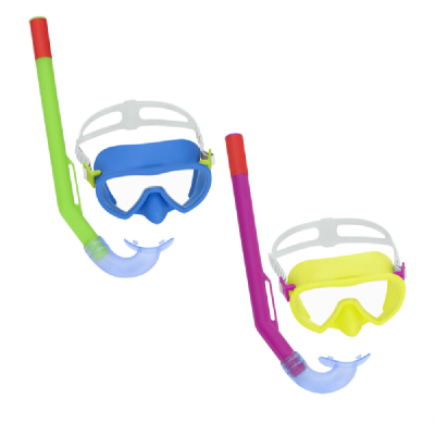 MASKA ZA RONJENJE SA DISALICOM KIDS 3+ CLASSIC NEON MATT 24036