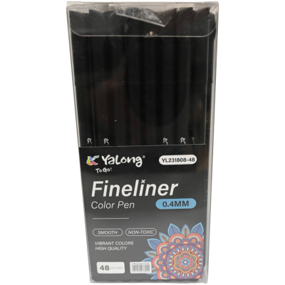 YALONG FINELINER 0,4 CRNI