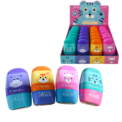 OŠTRILO I GUMICA ZA BRISANJE ANIMAL MESSAGE DISPLAY