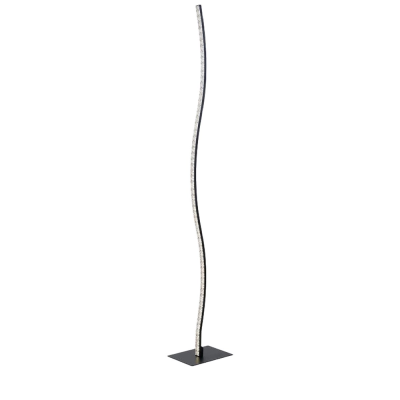 LAMPA PODNA LED 12W SCARLETT EL-0538A-F01 4000K CRNA