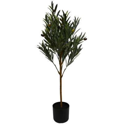 UMJETNO DRVO U SAKSIJI FI15CM H-100CM MASLINA