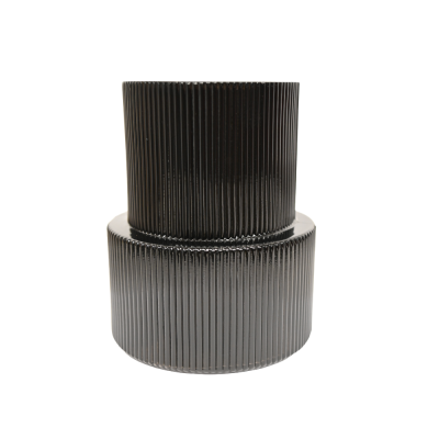 STAKLENA VAZA FI15.5CM H-18.5CM