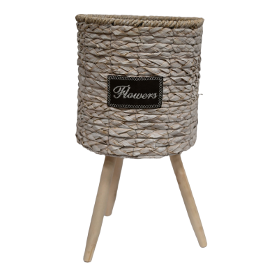 SAKSIJA PLET. FI26CM H-45CM SA DRV. NOGICAMA V.