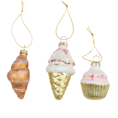 DEKORACIJA NOVOGODIŠNJA ZA JELKU 11CM 3/1 SWEETS