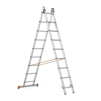 ALUMINIJSKE LJESTVE 2X9 STEPS