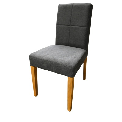 TRPEZARIJSKA STOLICA PATRICIA 50X98X62CM VEGA 118 SIVA NATUR NOGE