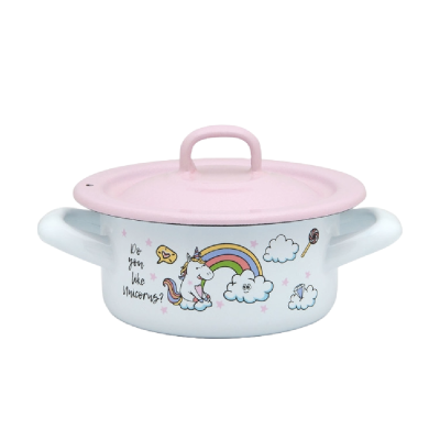 ŠERPA PLITKA SA POKLOPCEM KL.12CM/0,75L UNICORNS