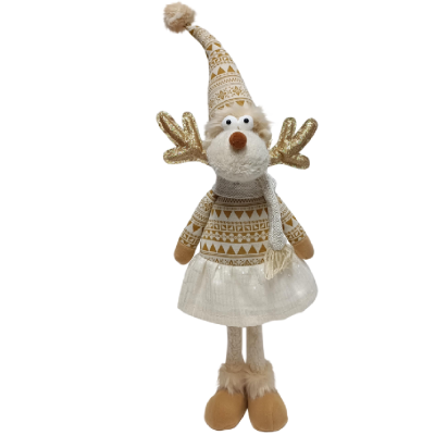 NOVOGODIŠNJA PLIŠANA DEKORACIJA