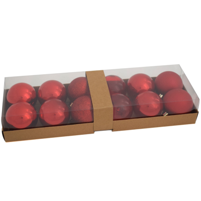 NOVOGODIŠNJA KUGLA 6CM 12/1