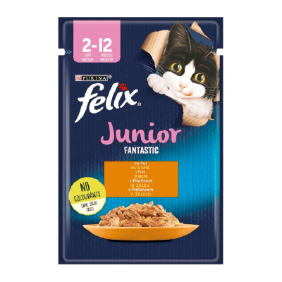 FELIX FANTASTIC JUNIOR HRANA ZA MAČKE 85G