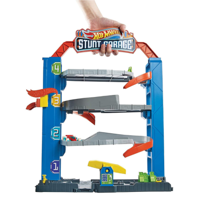 HOT WHEELS GARAŽA SA AUTIĆEM STUNT GARAGE