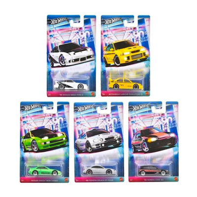 HOT WHEELS AUTO 1:64 THEMED VEHICLES 90'S