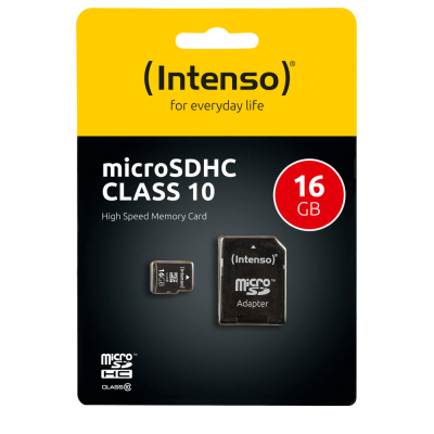 KARTICA MICRO SD 16 GB INTENSO SA ADAPTEROM
