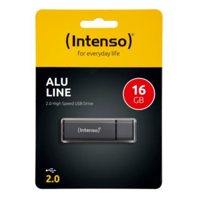 USB STICK 16GB 2.0 INTENSO ALU LINE