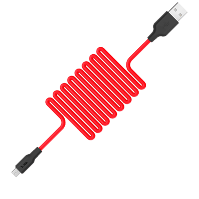 KABAL ZA MOBITEL ANDROID 2A HOCO X21 CRNO CRVENI