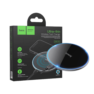 HOCO PUNJAČ ZA MOBITEL BEŽIČNI CW6 UNIVERZALNI