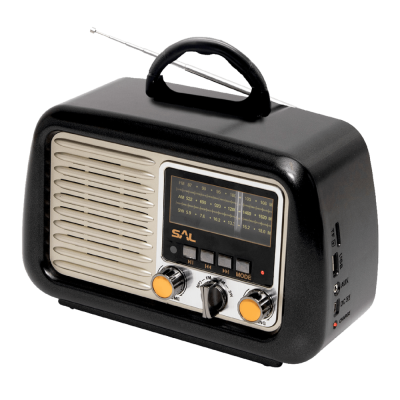 RADIO SA ZVUČNIKOM SAL BLUETOOTH 4U1 RETRO