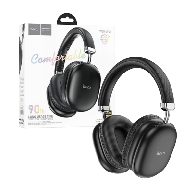 HOCO SLUŠALICE BLUETOOTH W35 MAX JOY CRNE