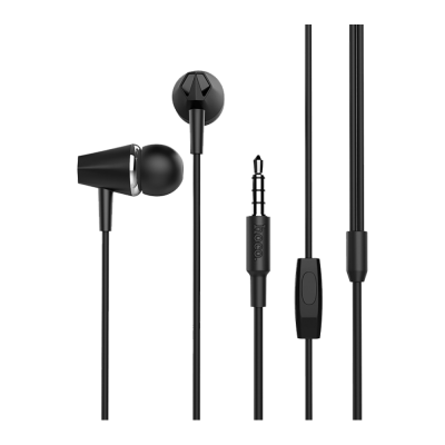 HOCO SLUŠALICE MINI SA MIKROFONOM CRNE