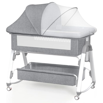 NEXT TO ME KREVETAC GREY DOTS 55X95CM