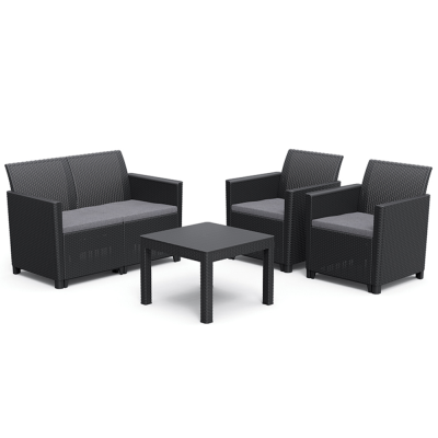 GARNITURA ZA VRT DFFS SIVA RATTAN MARIE 252642 KETER