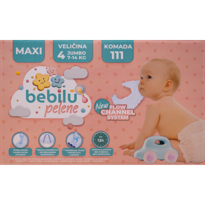 BEBILU PELENE 111 KOMADA 4 MAXI, 7-14kg
