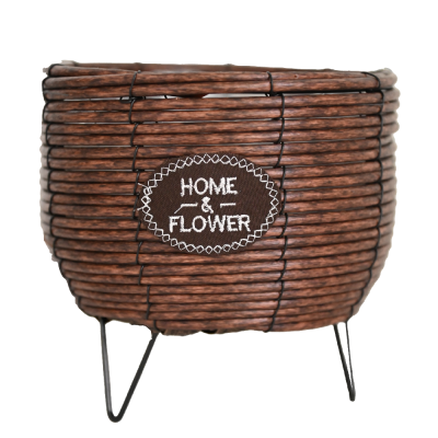 PLETENA SAKSIJA  FI20CM H19CM