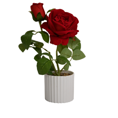 UMJETNO CVIJEĆE  U SAKSIJI 29X10CM