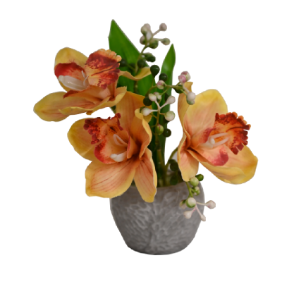 UMJETNO CVIJEĆE  U SAKSIJI FI5CM H20CM