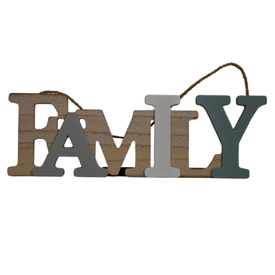 DEKORACIJA VISEĆA DRVENA  20X29CM