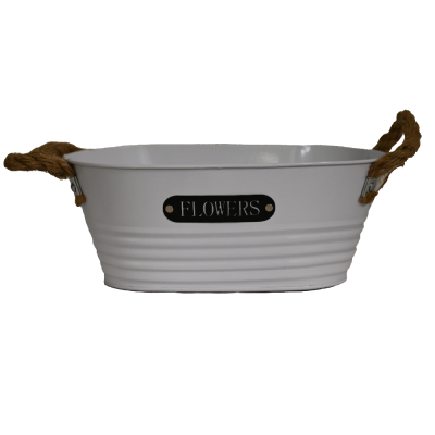 METALNA ŽARDINJERA  26X16X10CM