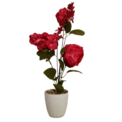 UMJETNO CVIJEĆE  U SAKSIJI 35X5CM