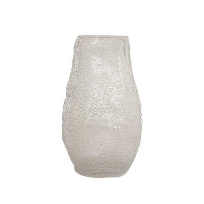 STAKLENA VAZA  FI14CM H-25CM