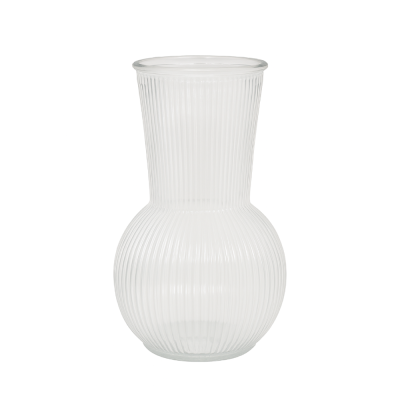 STAKLENA VAZA  FI12CM H- 18CM