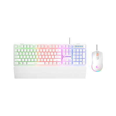 RAMPAGE TASTATURA I MIŠ GAMING KM-RX7 WHITE