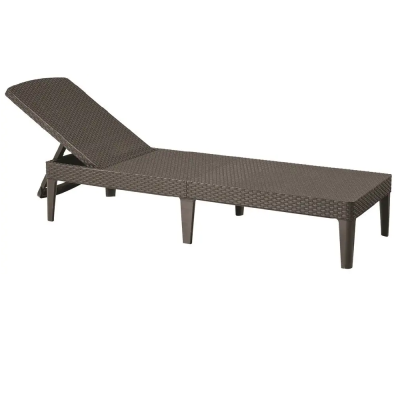 LEŽALJKA 187X58X29CM RATTAN SMEĐA JAIPUR  ALLIBERT