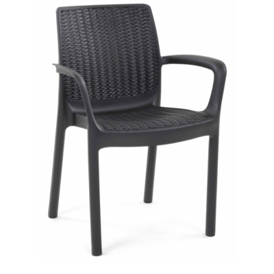 SIVA STOLICA ZA VRT 55X83X58,5CM RATTAN BALI MONO KETER