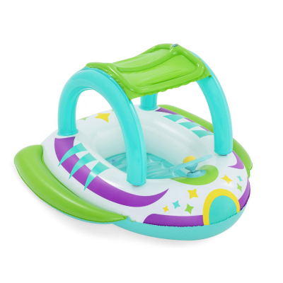 BESTWAY ČAMAC 107X112CM SA KROVOM KIDS BOAT STARS