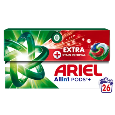 ARIEL DETERDŽENT ZA VEŠ U KAPSULAMA 26 KOM EXTRA CLEAN
