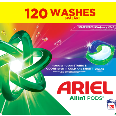 ARIEL DETERDŽENT ZA VEŠ U KAPSULAMA 120KOM COLOR
